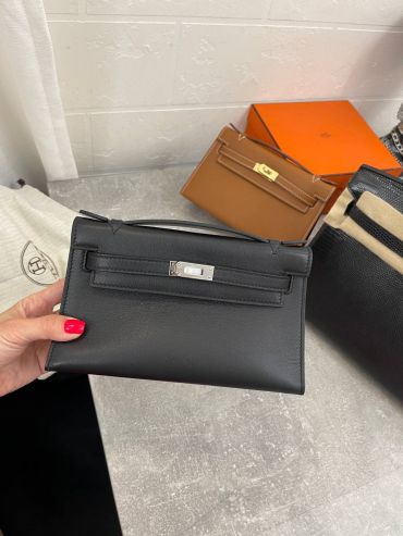 Сумка женская Kelly Pochette Swift Leather Hermes LUX-108236