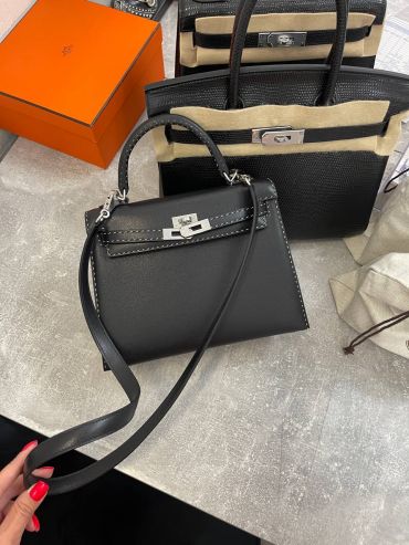 Сумка женская Kelly, 25 Madame Leather Hermes LUX-108237