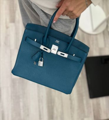 Сумка женская  Birkin 30, PHW Togo   Hermes LUX-111987