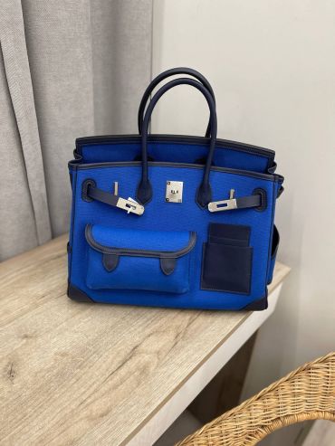  Сумка женская Birkin Cargo 35cm Hermes LUX-112741