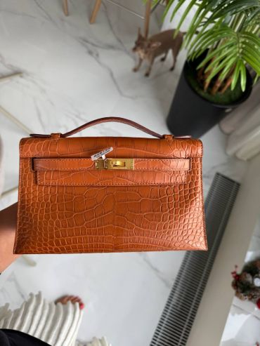 Сумка женская Kelly Pochette Hermes LUX-113396