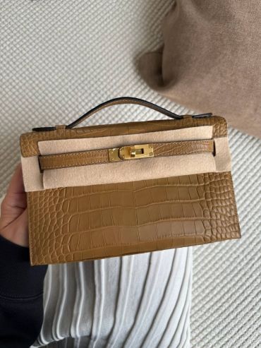 Сумка женская Kelly Pochette Hermes LUX-113549