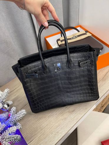 Сумка женская Birkin, 30 cm Crocodile Niloticus Mat Hermes LUX-113643