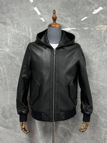  Куртка кожаная Bottega Veneta LUX-118449