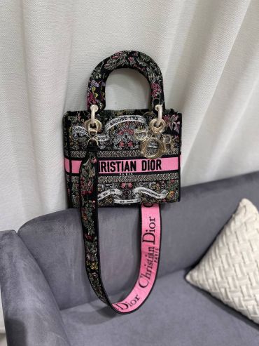Сумка женская 24см Christian Dior LUX-118771