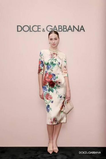 Платье Schiaparelli  Dolce & Gabbana LUX-121735