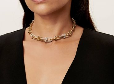 Колье из коллекции HardWear Graduated Link Necklace Tiffany&Co LUX-125144