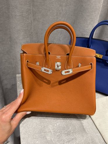 Сумка женская Birkin 25, GHW Togo Hermes LUX-124333