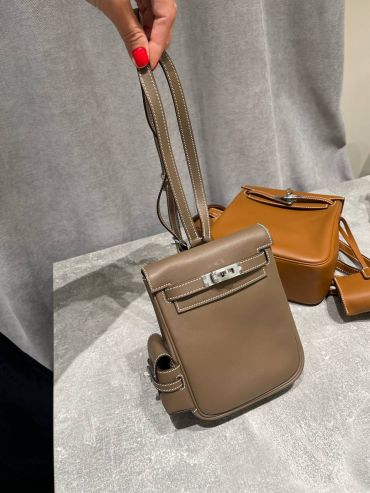  Рюкзак  Swift Leather Mini Hermes LUX-124395