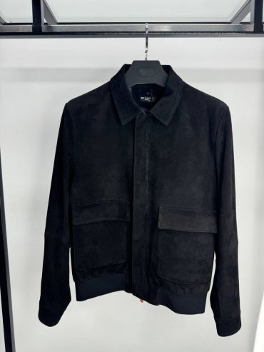 Замшевая куртка Kiton LUX-124580