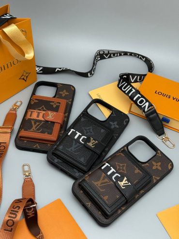 Чехол на Iphone 16 pro max  Louis Vuitton LUX-125792