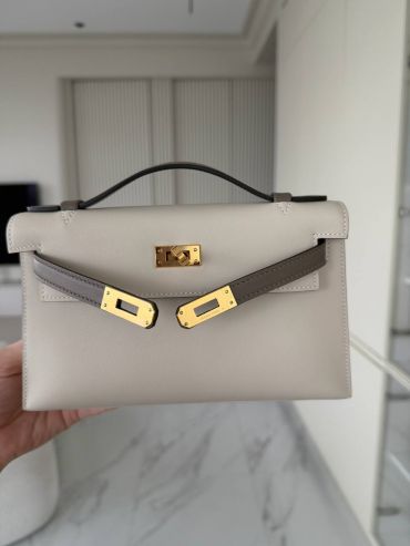 Сумка женская Kelly Pochette Hermes LUX-126483