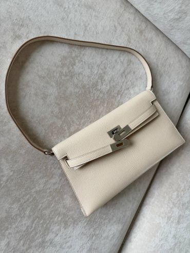 Сумка женская Kelly Elan PHW, Chevre Hermes LUX-126487