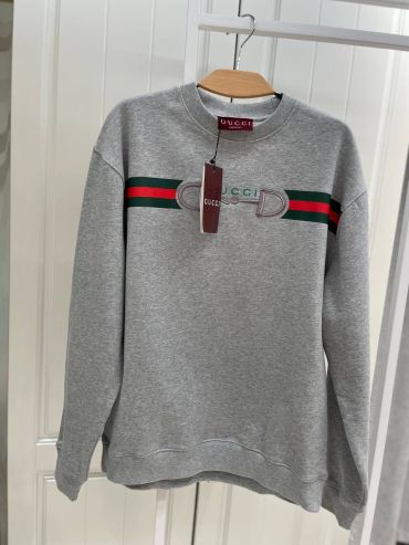 Свитшот Gucci с принтом Web и вышивкой Gucci Horsebit  Gucci LUX-129132