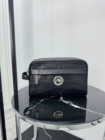 Барсетка из натуральной кожи крокодила Stefano Ricci LUX-129259