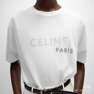 Двухслойная футболка  Celine LUX-130438