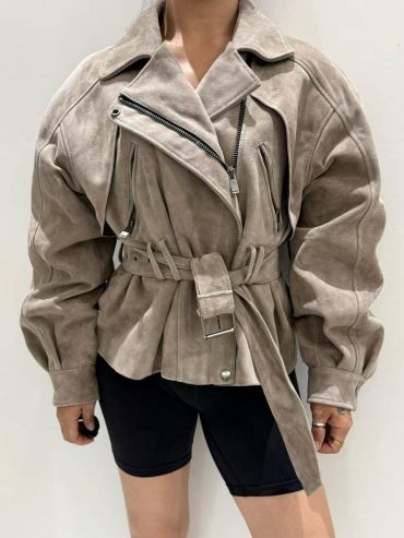 Замшевая куртка  Yves Saint Laurent LUX-130609