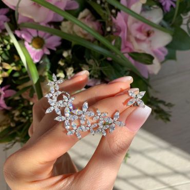 Серьги  LUX-12977