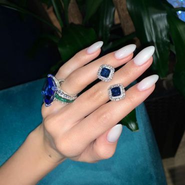 Серьги  LUX-25122