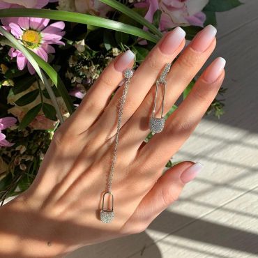 Серьги  LUX-12978