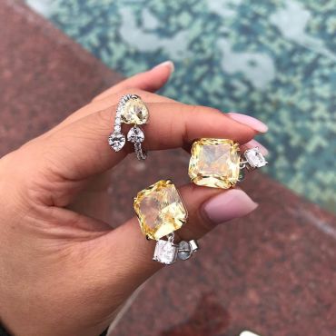 Серьги  LUX-17225