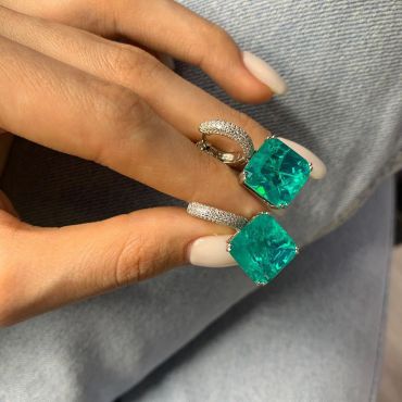 Серьги  LUX-26314