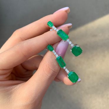 Серьги  LUX-13246