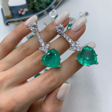 Серьги  LUX-26310