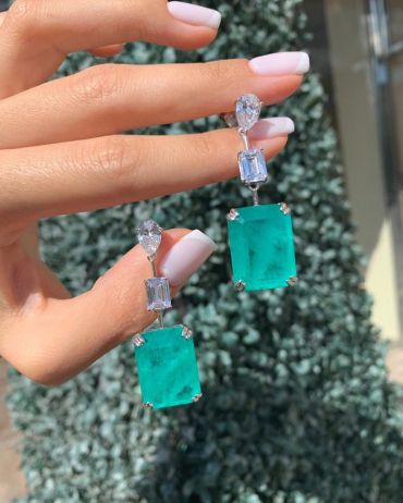 Серьги  LUX-21864