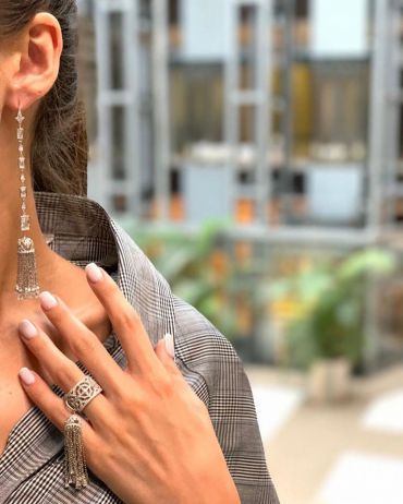 Серьги  LUX-18595