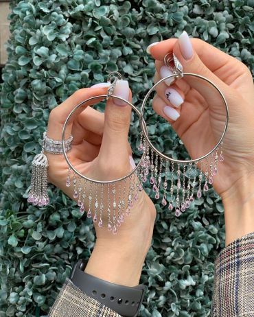 Серьги  LUX-26316