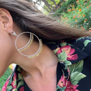 Серьги  LUX-16873