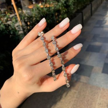 Серьги  LUX-26305