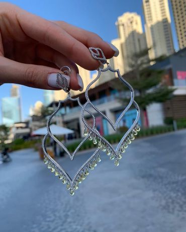 Серьги  LUX-26308