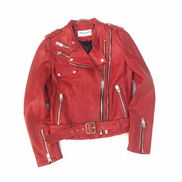 Куртка кожаная Yves Saint Laurent ОДЖ-168