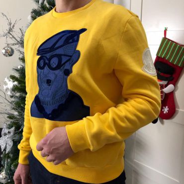 Кофта мужская Moncler ОДМ-368