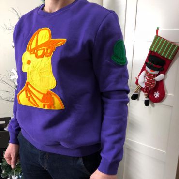 Кофта мужская Moncler ОДМ-369