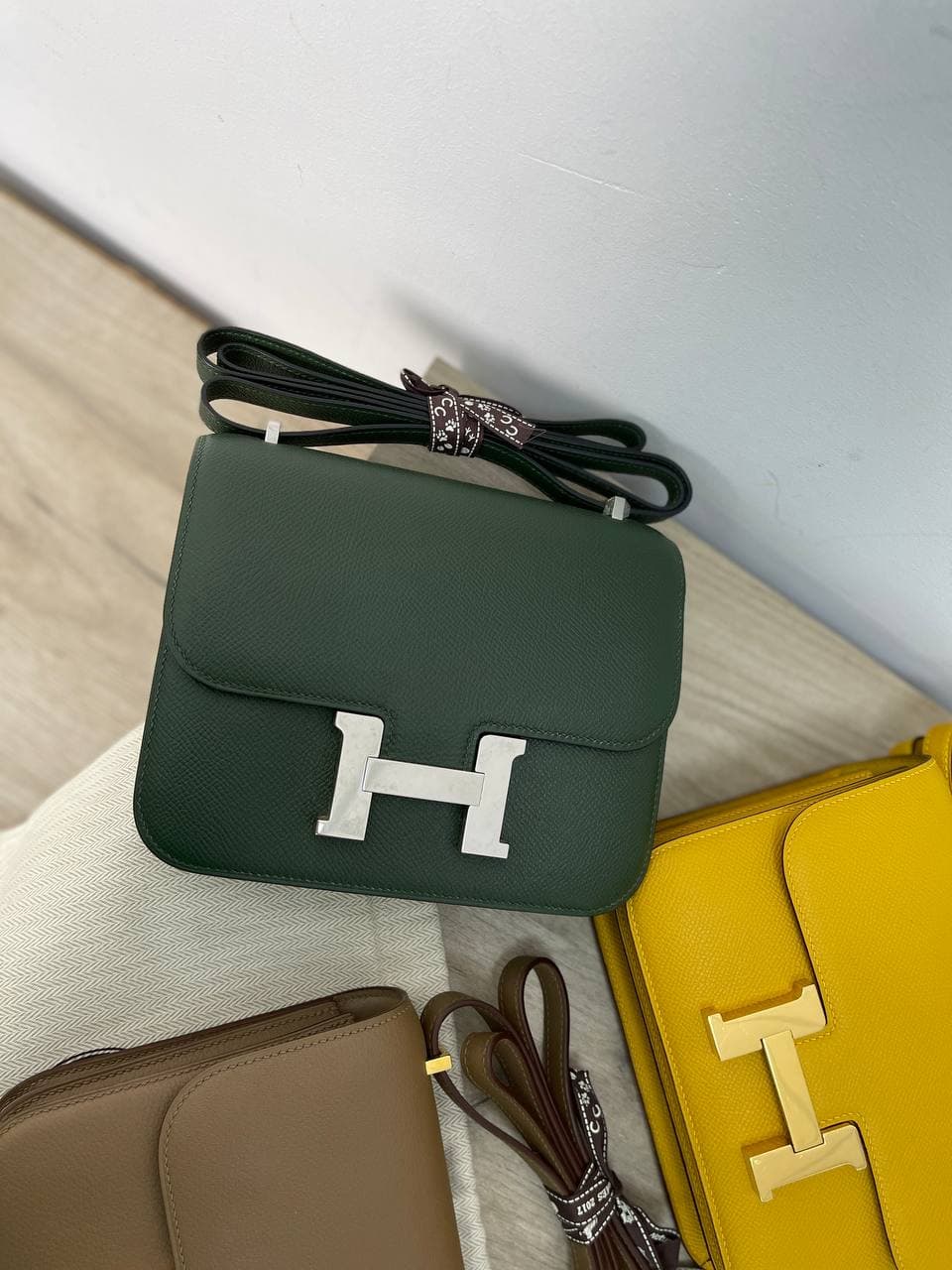 Сумка женская Constance 18cm, Epsom Hermes LUX-57687 фото Сумка женская Constance 18cm, Epsom Hermes Артикул LUX-57687