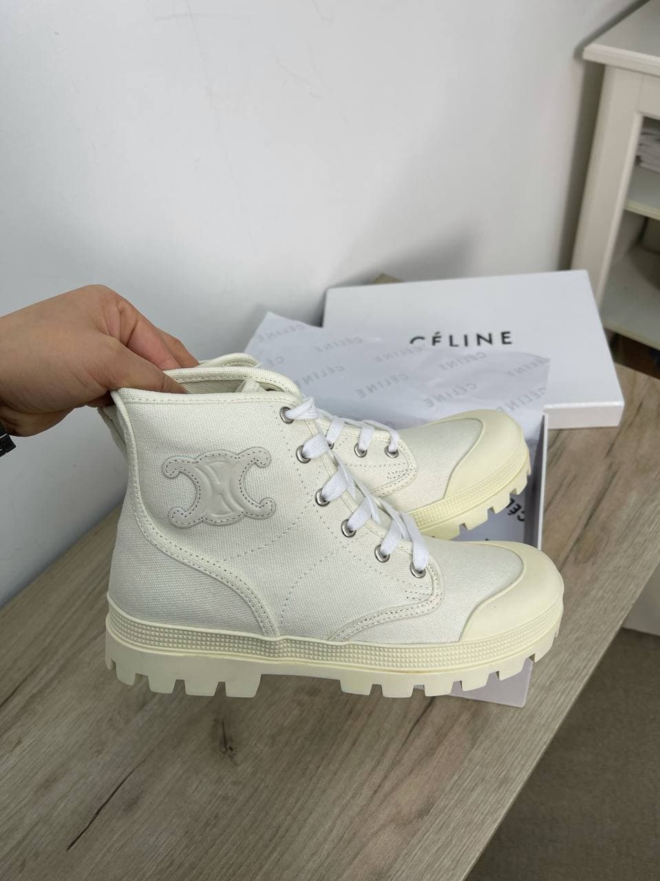 Ботинки Celine LUX-57693 фото Ботинки Celine Артикул LUX-57693