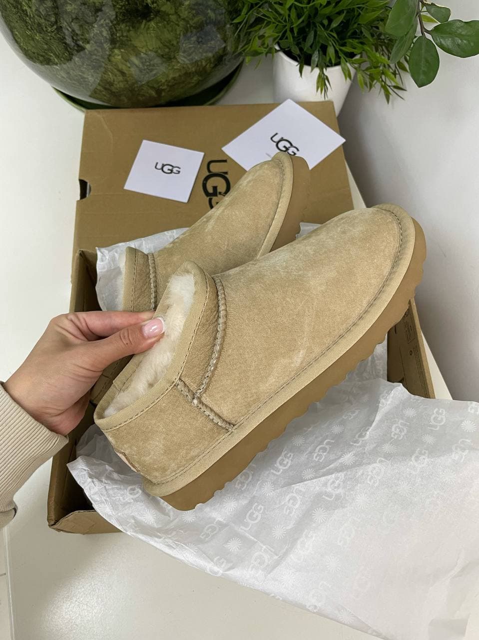 UGG Ultra Mini Tasman Sand Ugg Australia LUX-57870 фото UGG Ultra Mini Tasman Sand Ugg Australia Артикул LUX-57870