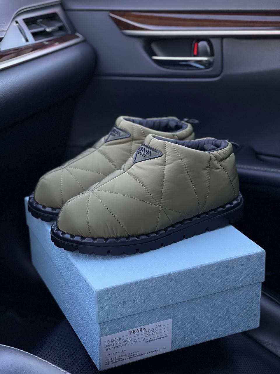 Ботинки Prada LUX-58095 фото Ботинки Prada Артикул LUX-58095