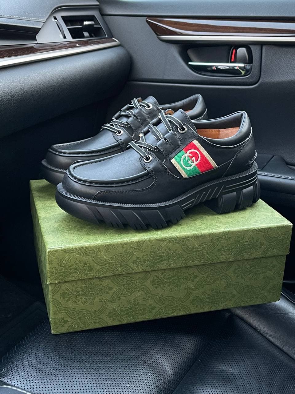 Дерби Gucci LUX-61592 фото Дерби Gucci Артикул LUX-61592