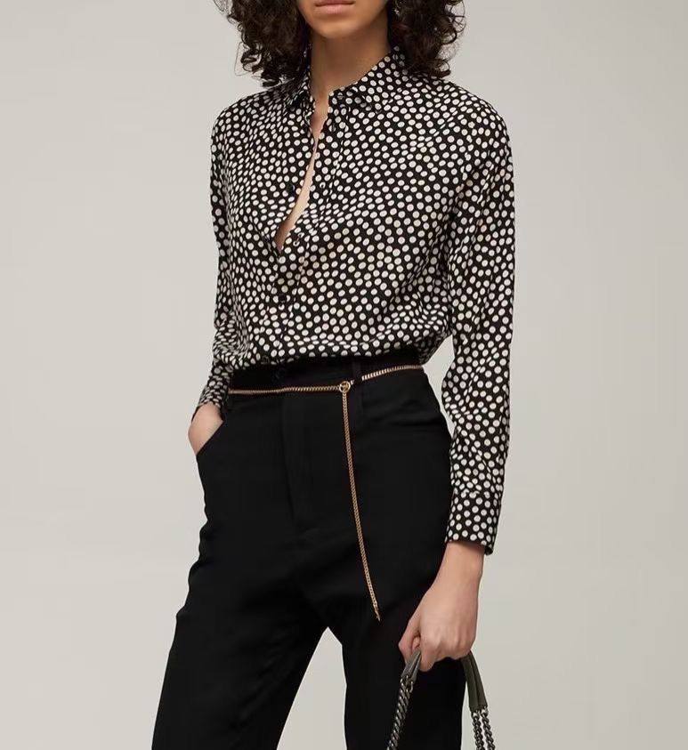 Блузка Yves Saint Laurent LUX-65311 фото Блузка Yves Saint Laurent Артикул LUX-65311