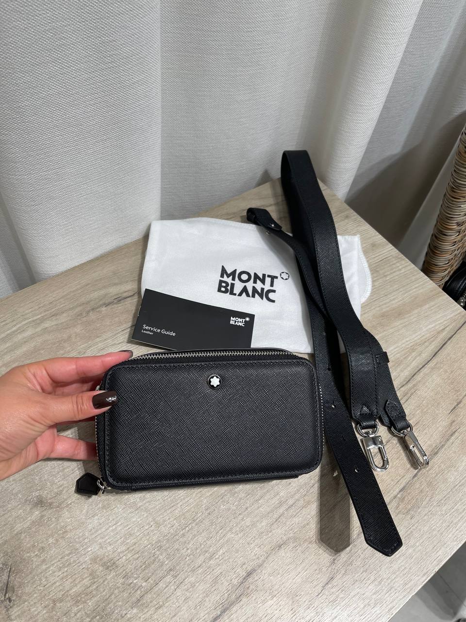 Сумка мужская MONT BLANC LUX-125592 фото  Сумка мужская MONT BLANC Артикул LUX-125592