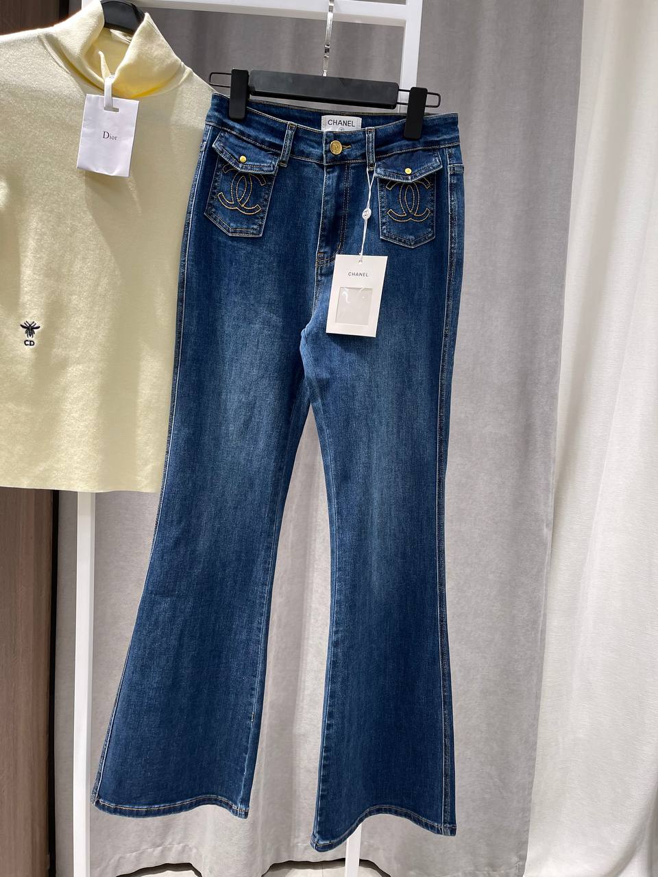 Джинсы Chanel LUX-126081 фото Джинсы Chanel Артикул LUX-126081