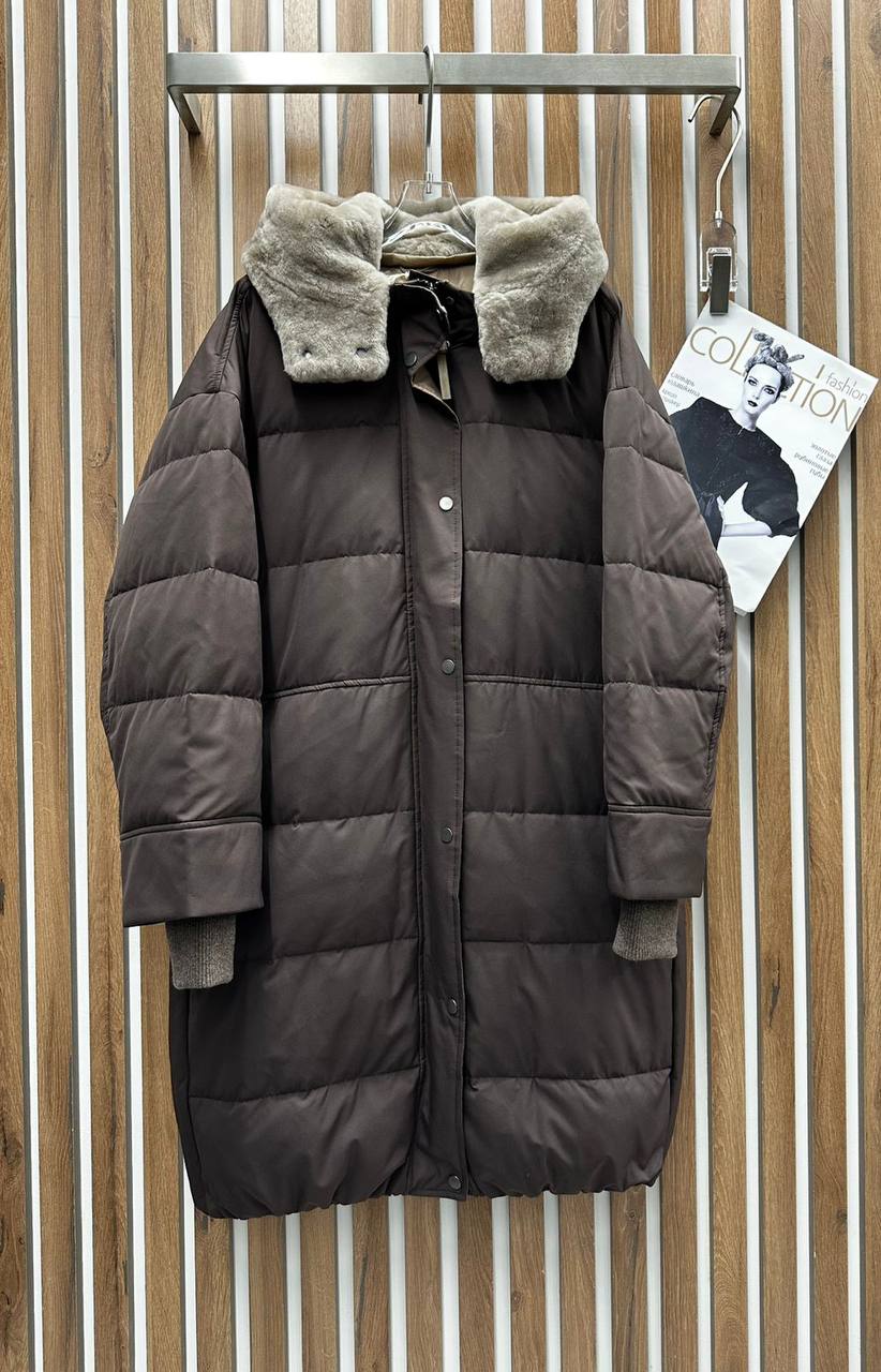 Пуховик Brunello Cucinelli LUX-126177 фото Пуховик Brunello Cucinelli Артикул LUX-126177