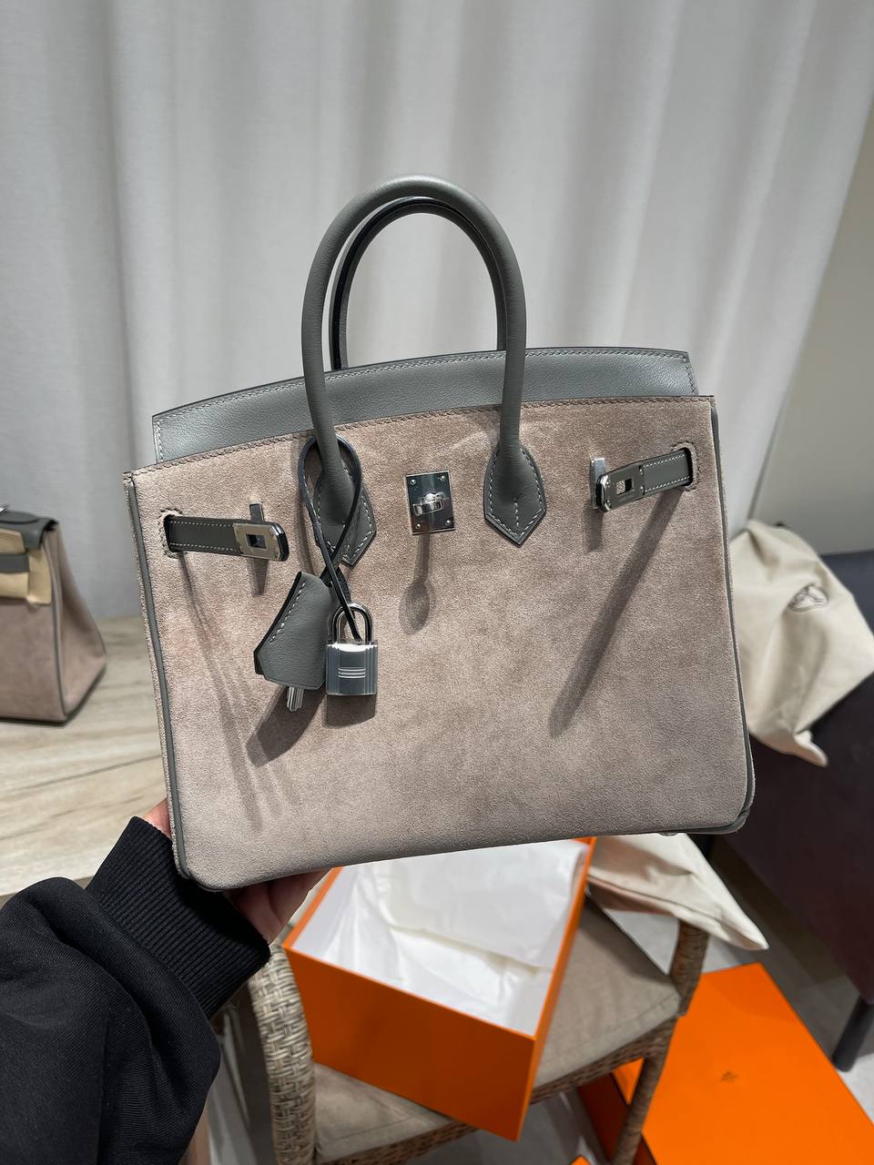 Сумка женская Birkin 25 cm, Hermes LUX-127278 фото Сумка женская Birkin 25 cm, Hermes Артикул LUX-127278