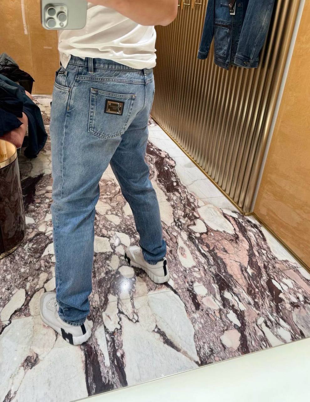 Джинсы Dolce & Gabbana LUX-130211 фото Джинсы Dolce & Gabbana Артикул LUX-130211