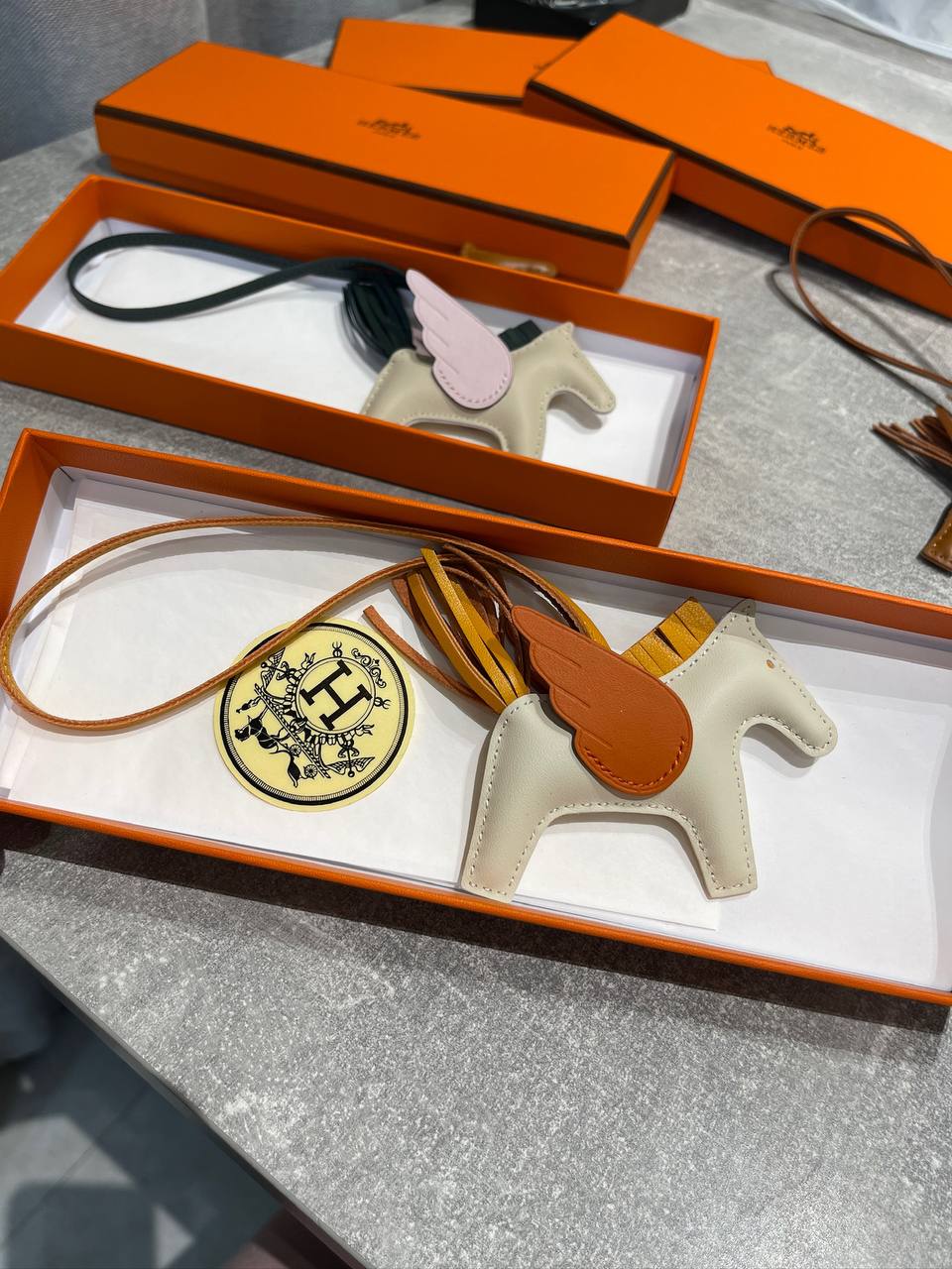 Брелок Hermes LUX-130419 фото Брелок Hermes Артикул LUX-130419